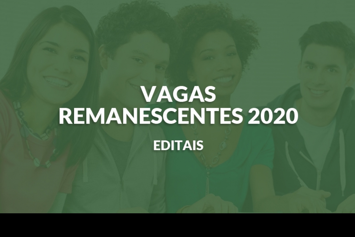 Vagas Remanescentes 2020