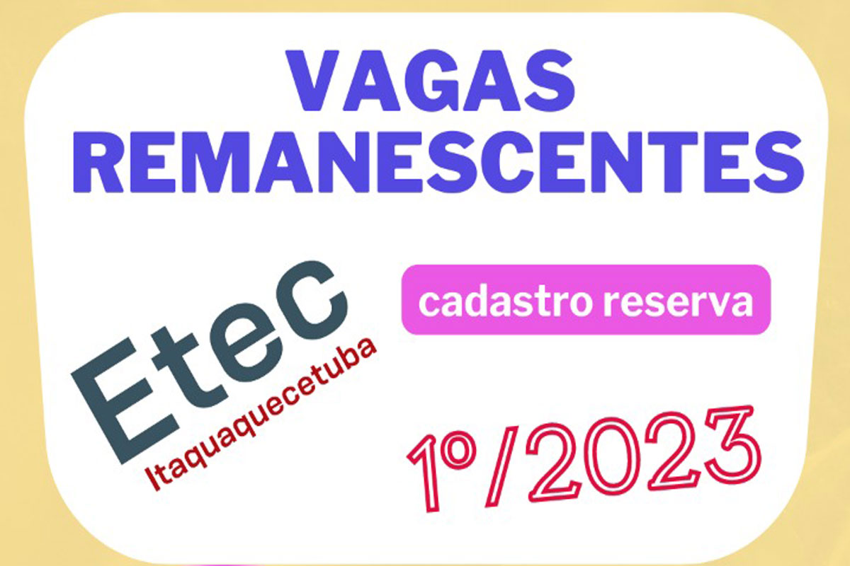 Editais de Vagas Remanescentes