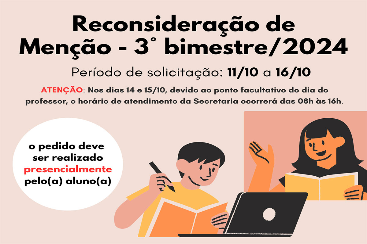 Reconsideração de Menção - 3° bimestre/2024