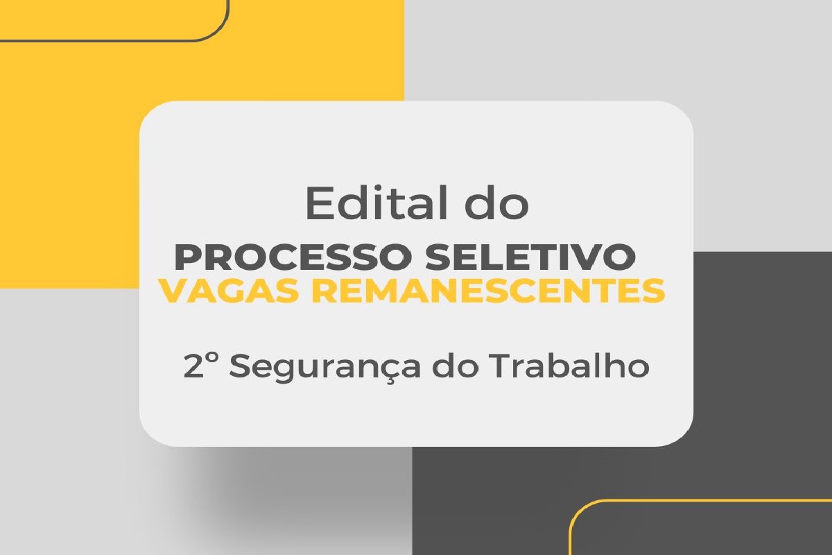 Edital de Vagas Remanescentes
